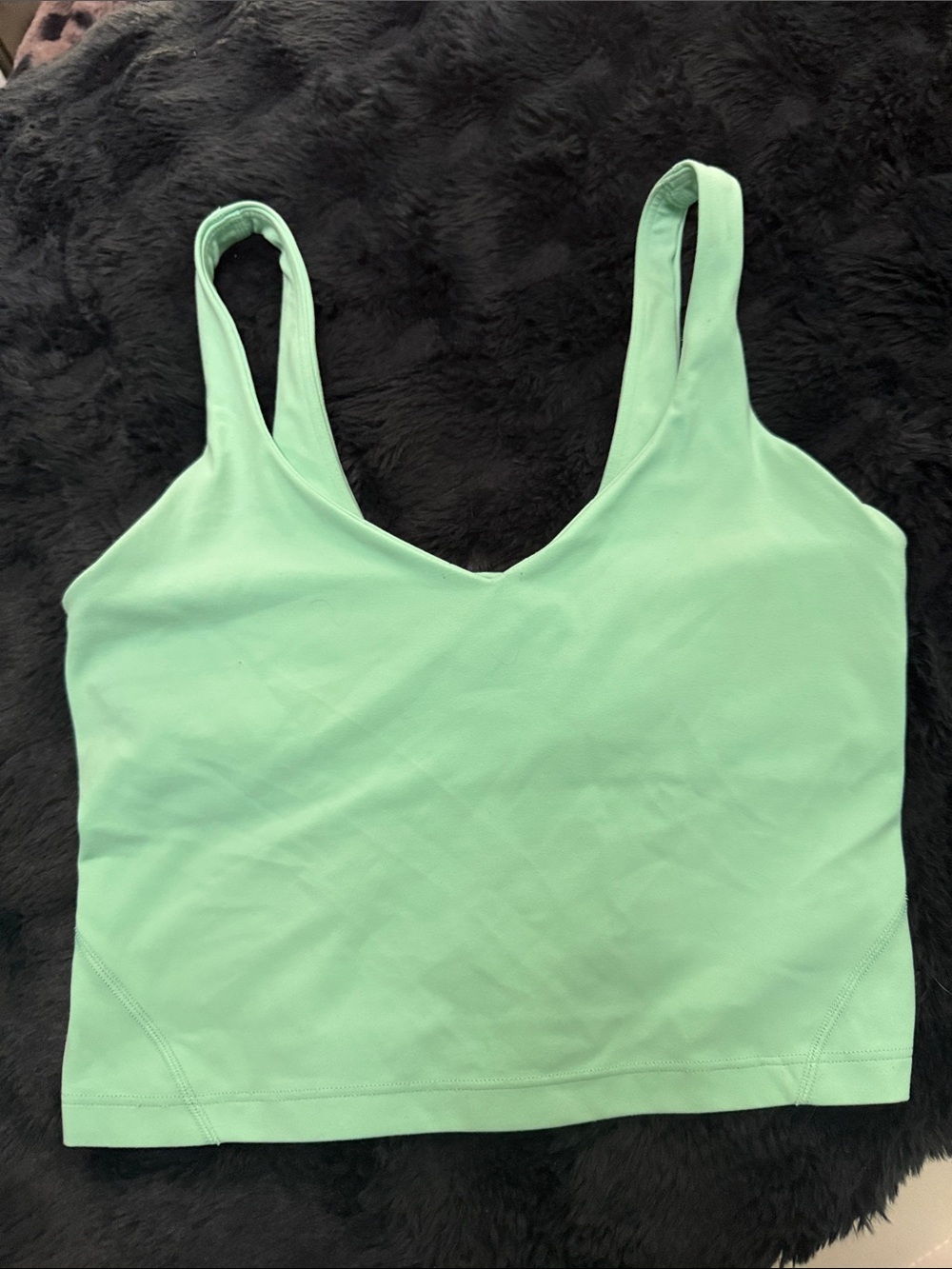 lululemon athletica Mint V-Neck Crop Bralette